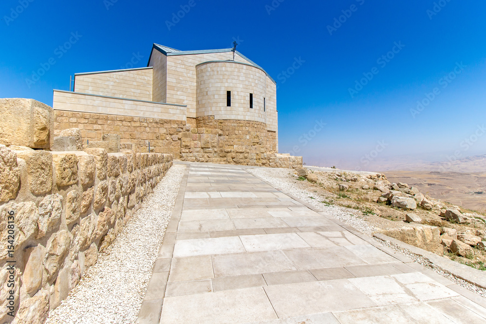 The Memorial of Moses at Mount Nebo, Jordan