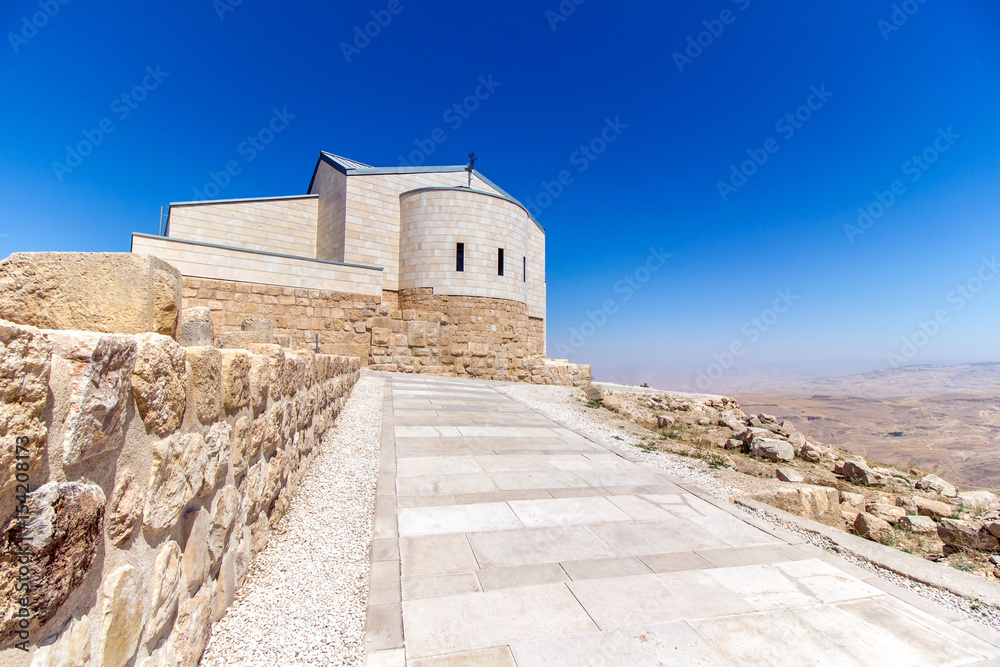 The Memorial of Moses at Mount Nebo, Jordan