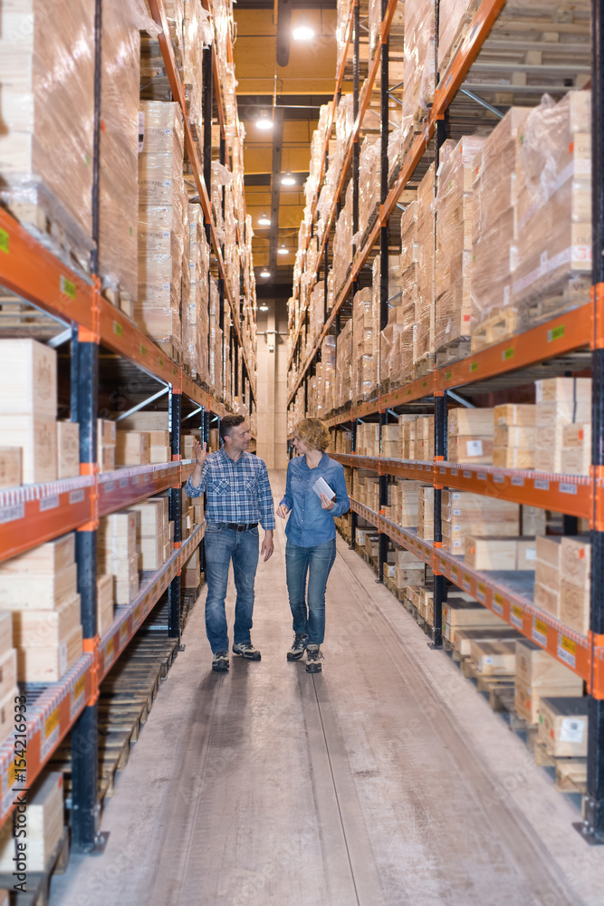 Fototapeta premium the big warehouse