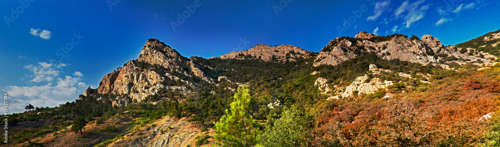 Mountains of Inzhir, Balaklava, Crimea