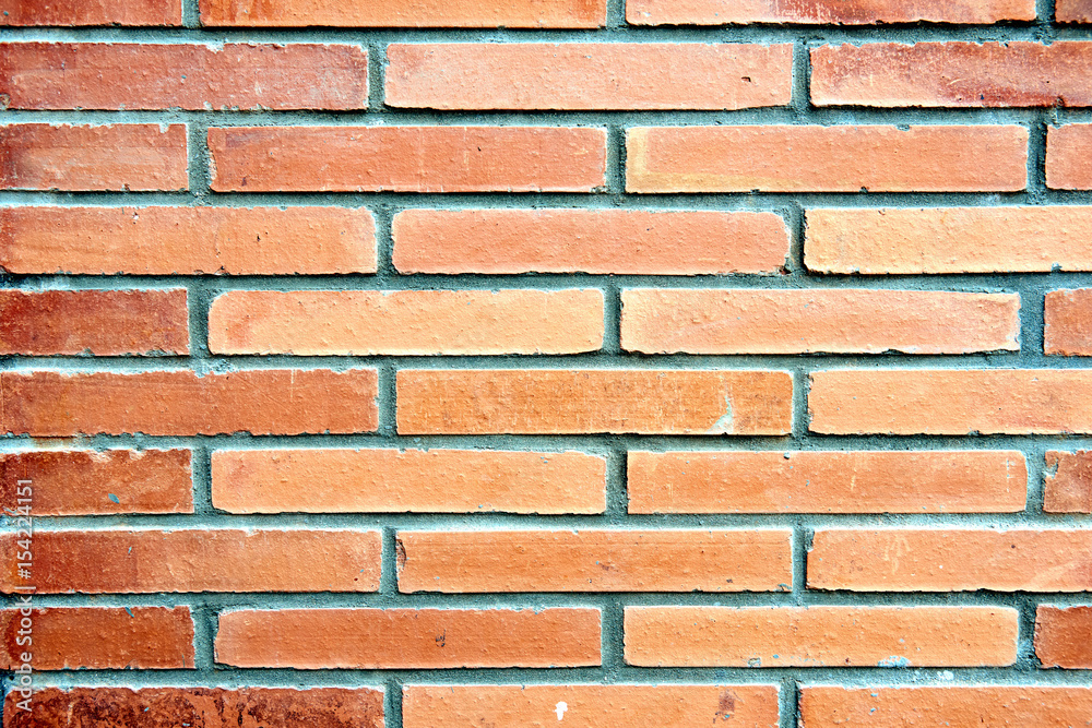 Obraz premium Textured pattern of a brick wall