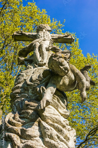 old sculpture in Czech Republic