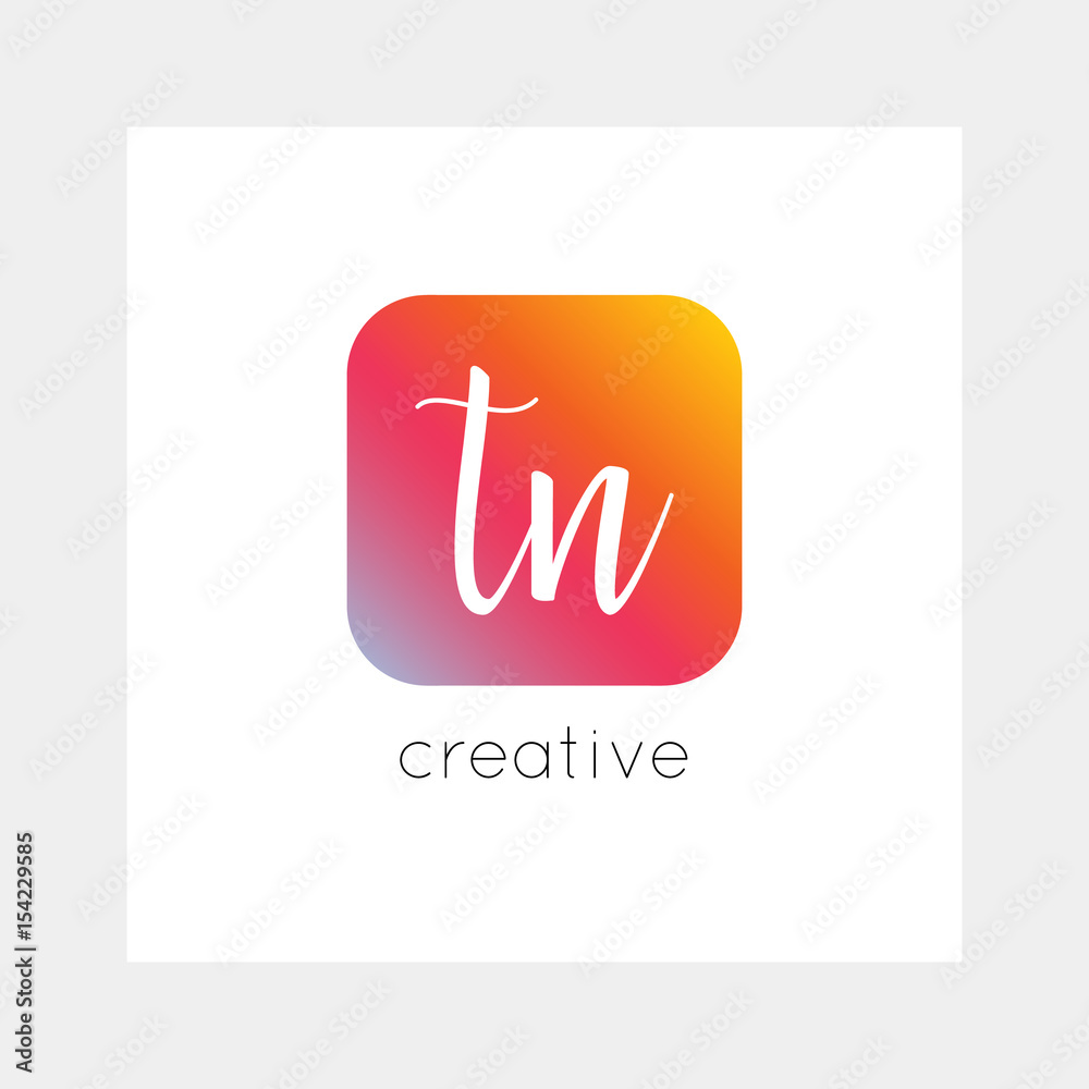 TN logo, vector. Useful as branding, app icon, alphabet combination, clip-art. TN logo, vector. Useful as branding, app icon, alphabet combination, clip-art.