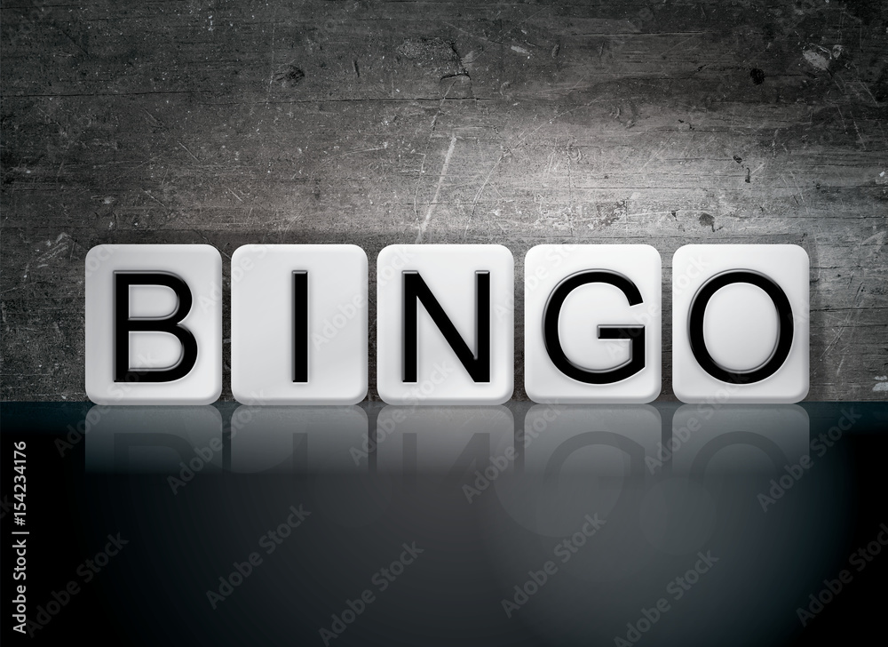 Bingo Concept Tiled Word