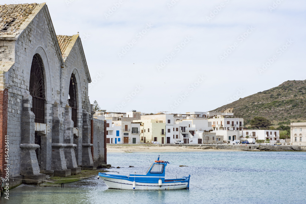 La vecchia tonnara di Favignana, Sicilia