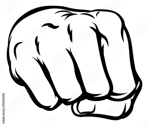 Comicbook Style Fist
