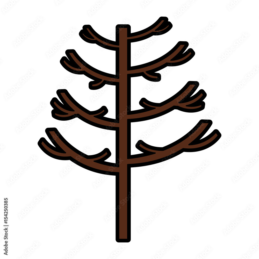 tree plant autumn icon vector illustration design tree plant autumn icon vector illustration design