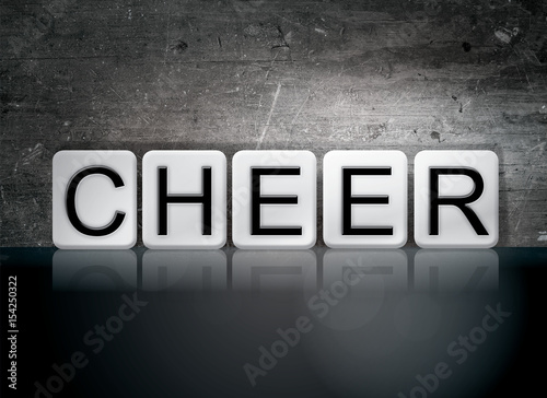 Cheer Concept Tiled Word