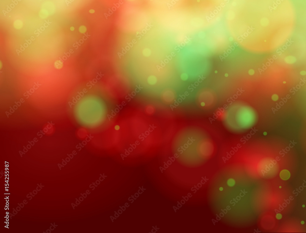 Obraz premium Christmas light vector background.