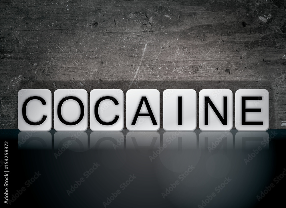 Cocaine Concept Tiled Word Cocaine Concept Tiled Word