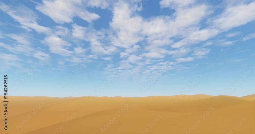 4k cloud flying over the desert & sand dunes. 4k cloud flying over the desert & sand dunes.