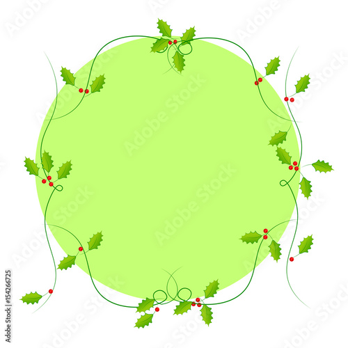 holy leaves frame design