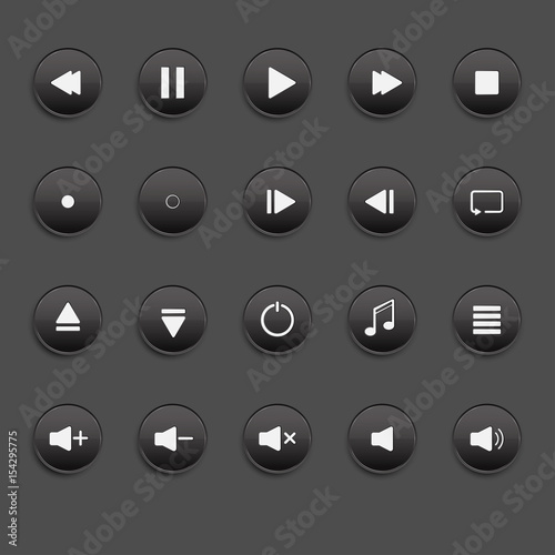 Media Player Set Button