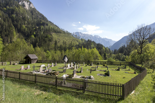 Friedhof Weichselboden, Salzatal,Steiermark,Österreich photo