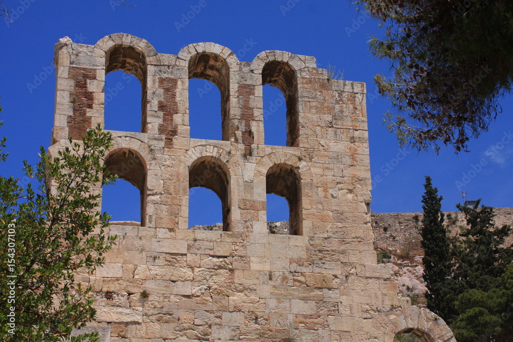 arcades de l'Odeon d'Herode Atticus arcades de l'Odeon d'Herode Atticus