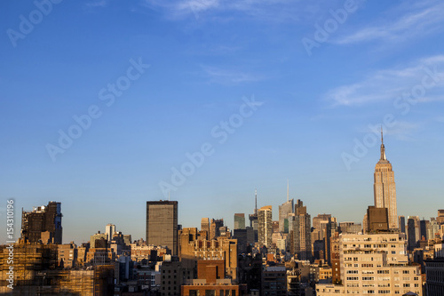 Midtown Manhattan Skyline New-York
