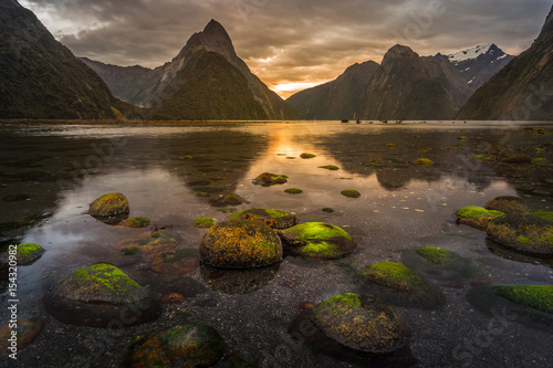 Milford Sound (Piopiotahi) is a famous attraction in the Fiordland National Park, New Zealand's South