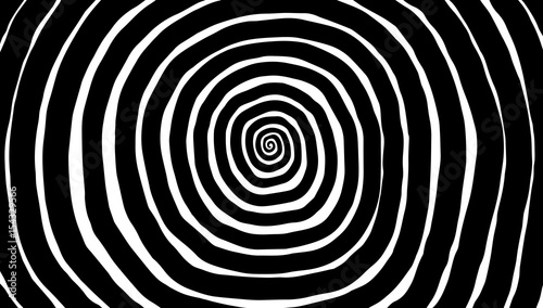 Vector spiral, background. Hypnotic, dynamic vortex. photo