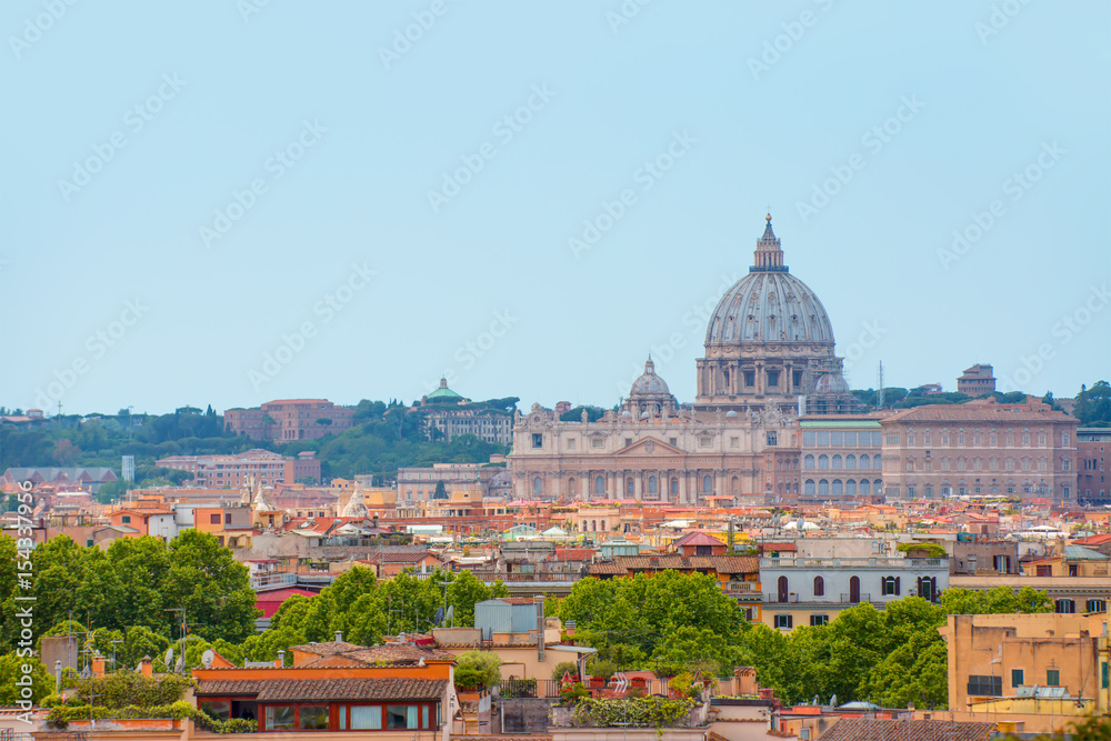  Basilica St Peter in Rome in Italy