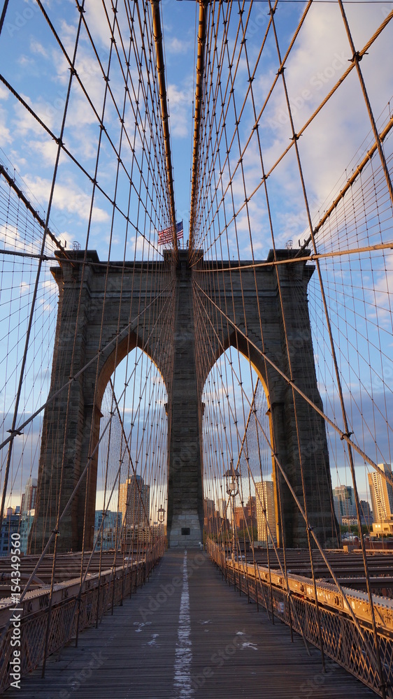 Naklejka premium Brooklyn Bridge