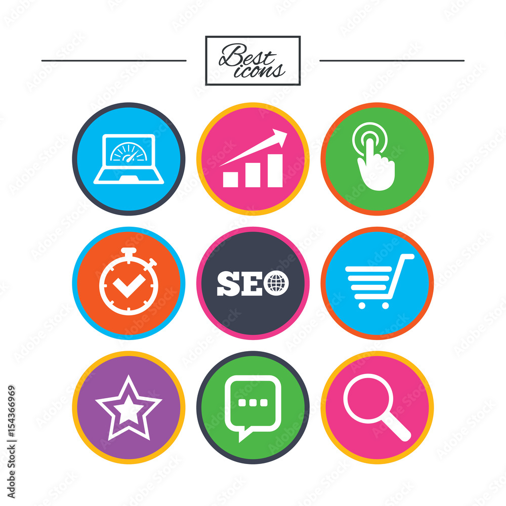 Internet, seo icons. Online shopping, charts. Internet, seo icons. Online shopping, charts.