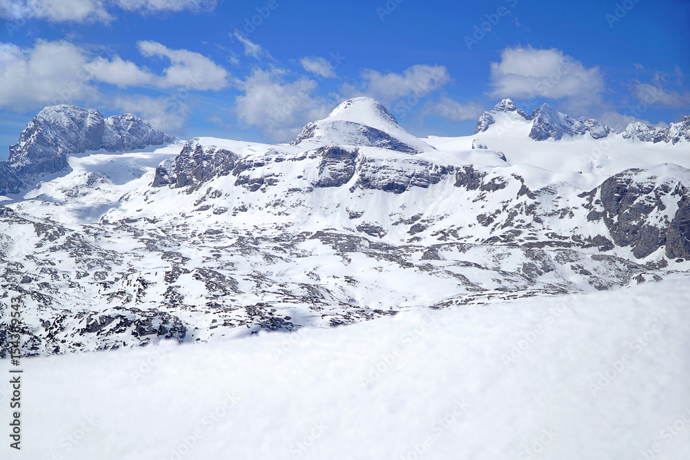 Snowy mountains