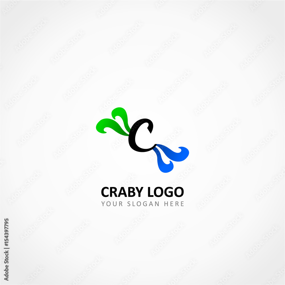 Fototapeta premium Craby Logo