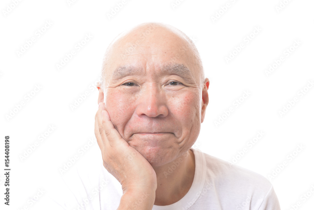 笑顔のシニア 笑顔のシニア