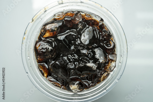 Black Ice coffee top view