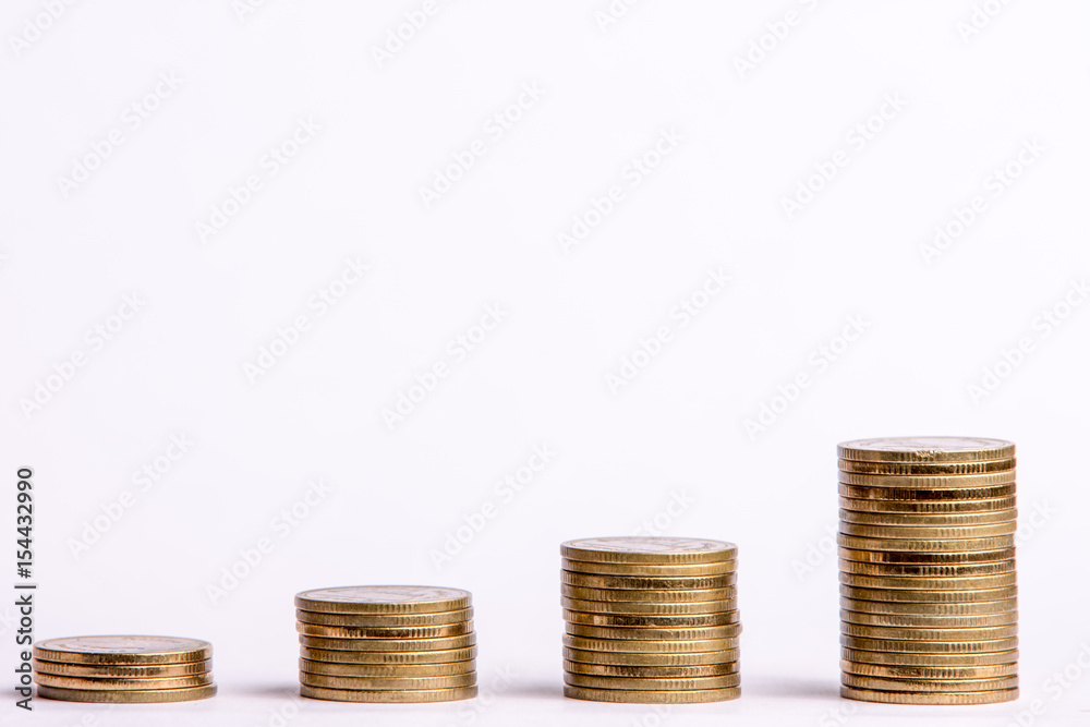 Stack of coins stock financial indices on currency exchange. Financial stock market in accounting market economy analysis. Digital stock exchange trade cost background. Economy financial cost concept; Stack of coins stock financial indices on currency exchange. Financial stock market in accounting market economy analysis. Digital stock exchange trade cost background. Economy financial cost concept;