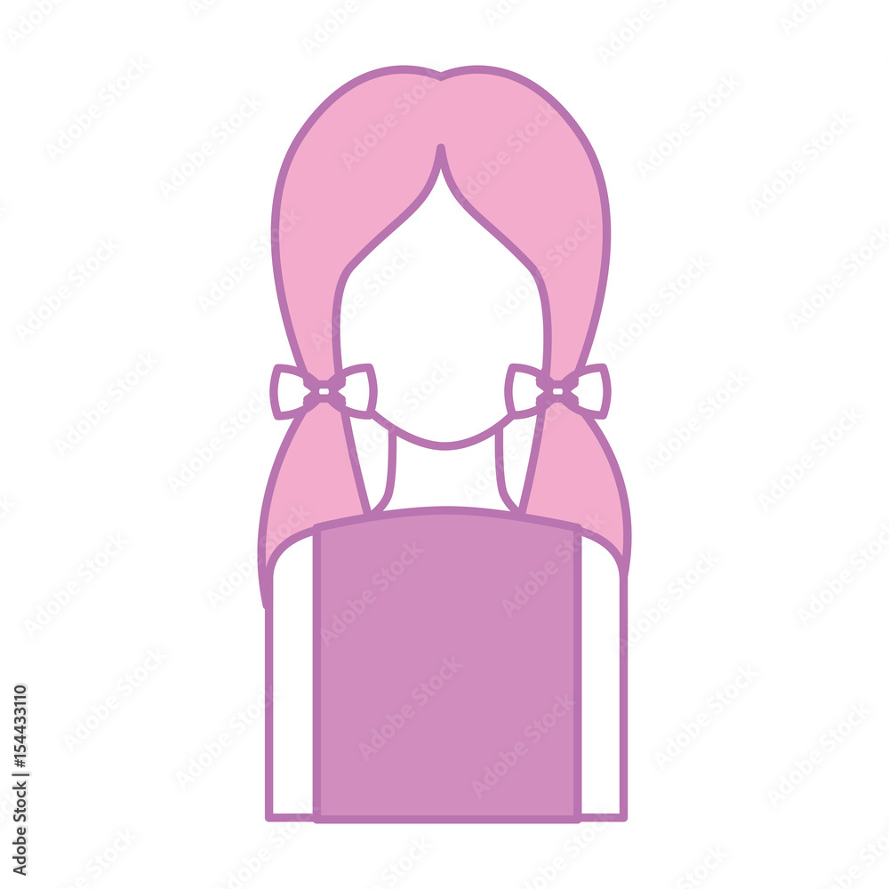 young woman avatar character vector illustration design young woman avatar character vector illustration design