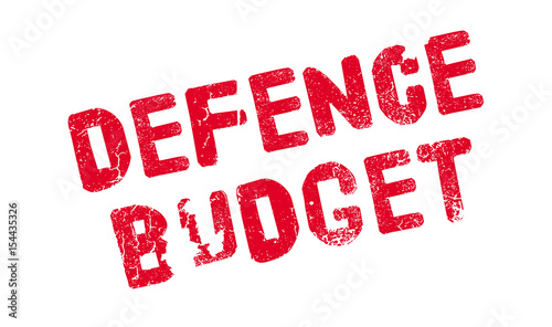 Defence Budget rubber stamp. Grunge design with dust scratches. Effects can be easily removed for a clean, crisp look. Color is easily changed.
