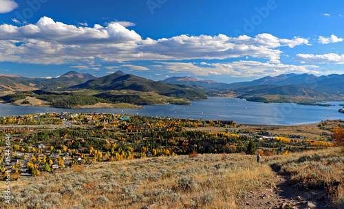Canvas Print Lake Dillon in Summit County, Colorado