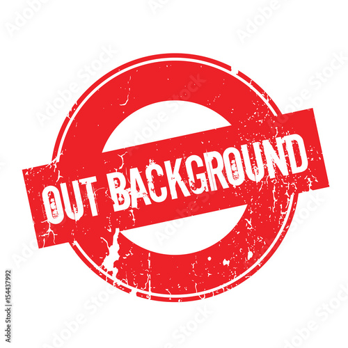 Out Background rubber stamp. Grunge design with dust scratches. Effects can be easily removed for a clean, crisp look. Color is easily changed.