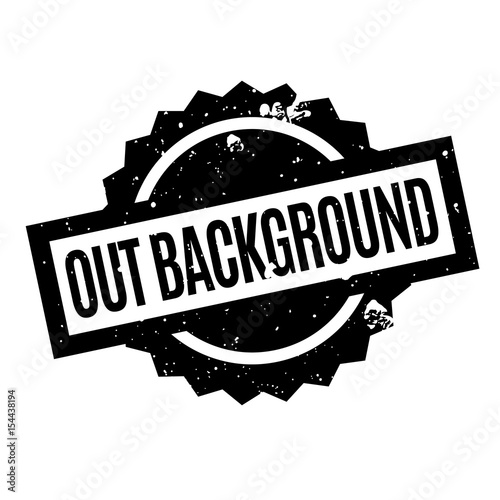 Out Background rubber stamp. Grunge design with dust scratches. Effects can be easily removed for a clean, crisp look. Color is easily changed.