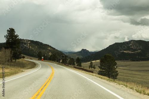 Cloudy Landscape Over Western Highway