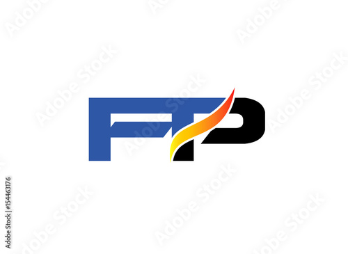 Free Download FP initial company logo
 - GFXLoad