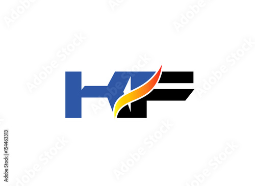Free Download KF Logo. Vector Graphic Branding Letter Element
 - GFXLoad
