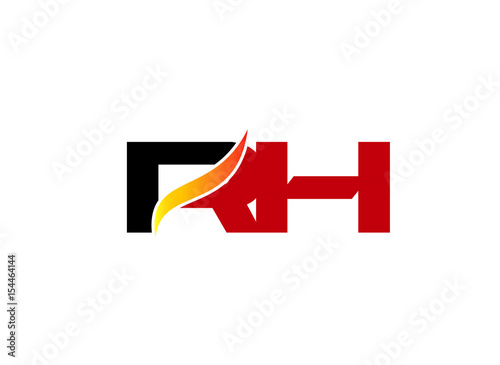 Free Download R and H logo vector
 - GFXLoad