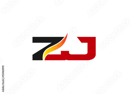 Free Download Letter ZJ Logo
 - GFXLoad