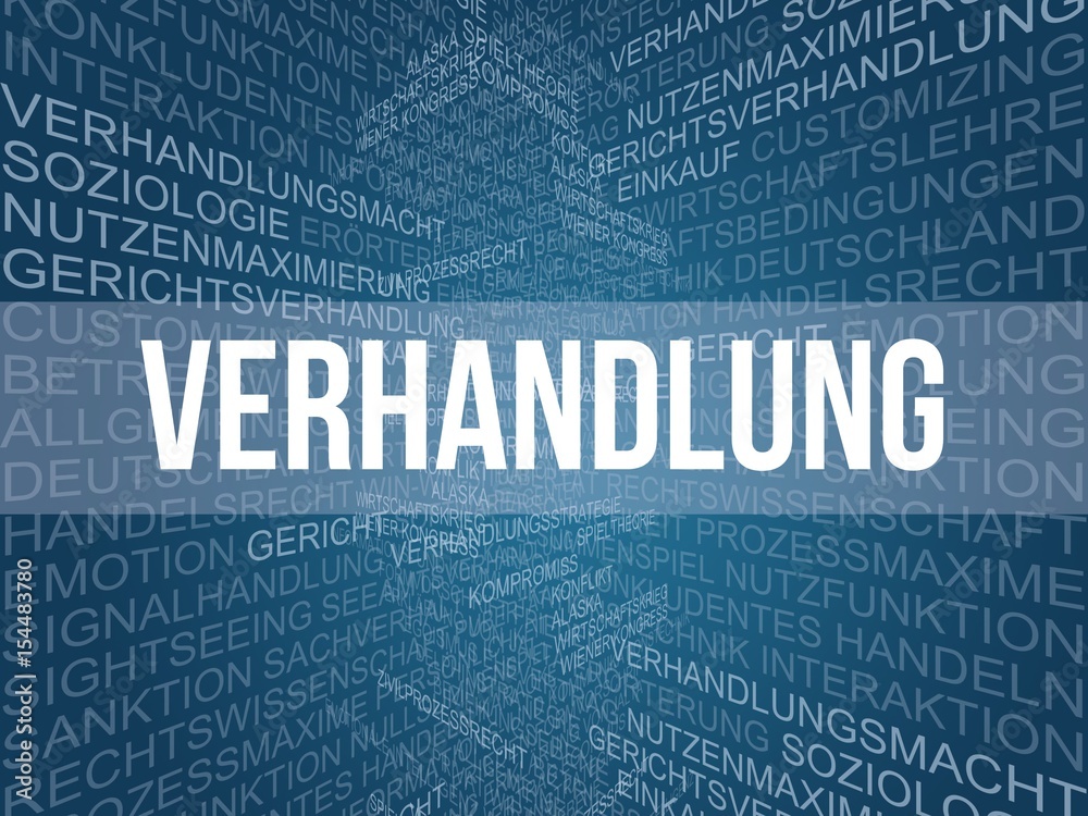 Verhandlung StockIllustration Adobe Stock