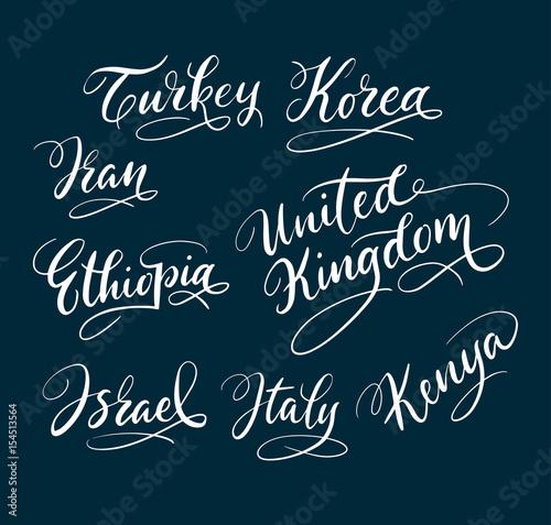 Turkey hand written typography. Good use for logotype  symbol  cover label  product  brand  poster title or any graphic design you want. Easy to use or change color 