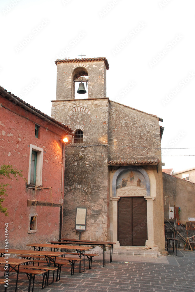 TEGGIANO : PAESAGGIO URBANO.CAMPANIA,SUD ITALIA