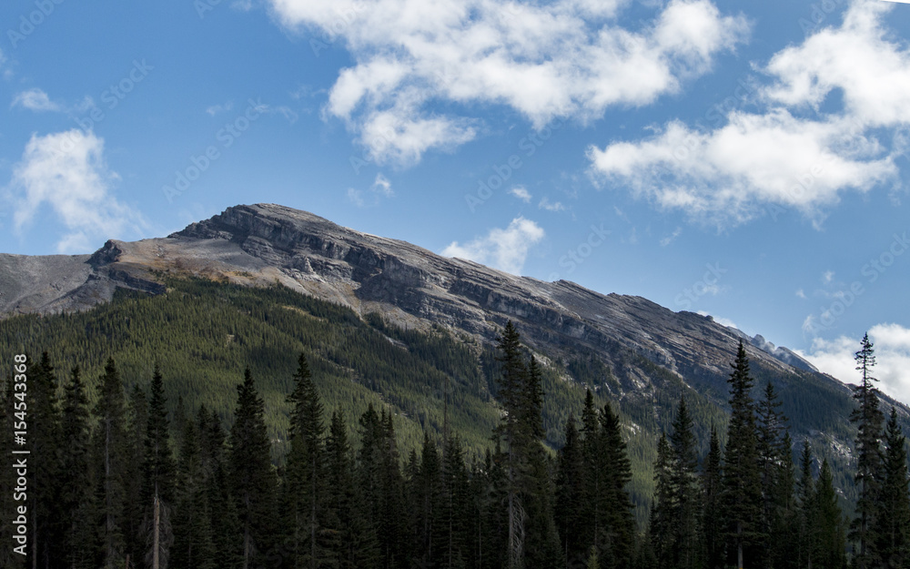 Sloping mountain Sloping mountain