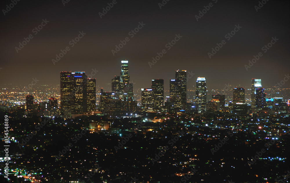 Fotografie Los Angeles at night