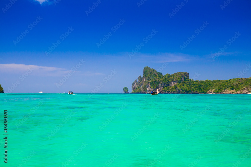 Thailand. Sea background, Phi Phi