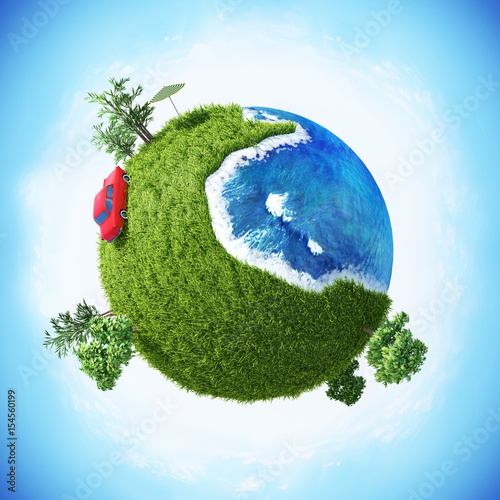 Fototapeta Naklejka Na Ścianę i Meble -  Green Planet Easy