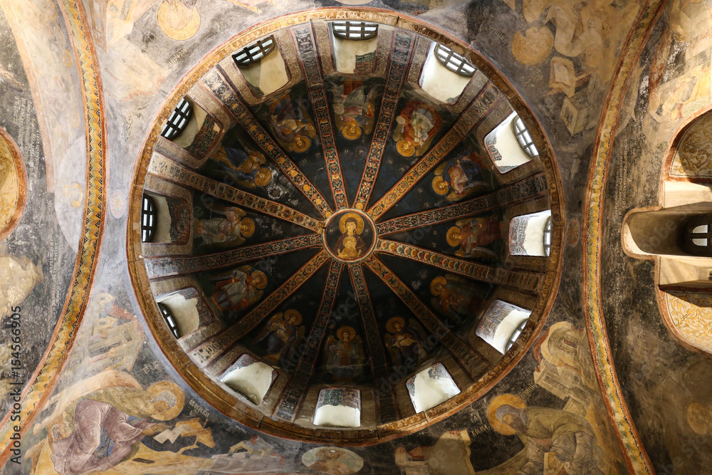 Fototapeta premium Chora Church in Istanbul, Turkey
