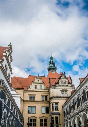 Старинный королевский замок в Саксонии. Туристические достопримечательности Дрездена