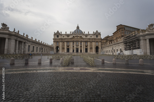 St Peter's Square and Basilica, Vatican City